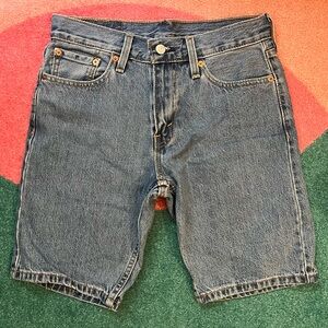 Levi’s 405 Men’s Denim Shorts W 29 Jorts Jeans Classic 10” Bermuda Blue